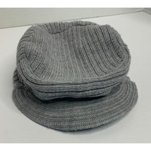 So Dorable Baby Size 6 12 months Gray Knitted Brim Newsboy Hat Yarn - €8,65 EUR