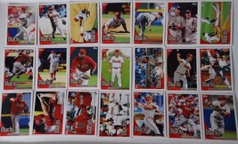 2010 Topps Series 1 &amp; 2 Arizona Diamondbacks Team Set of 21 Baseball Cards - £1.36 GBP