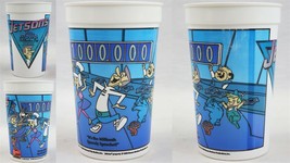 VINTAGE 1990 Wendy&#39;s Jetsons the Movie Plastic Souvenir Cup Millionth Sprocket - £10.11 GBP