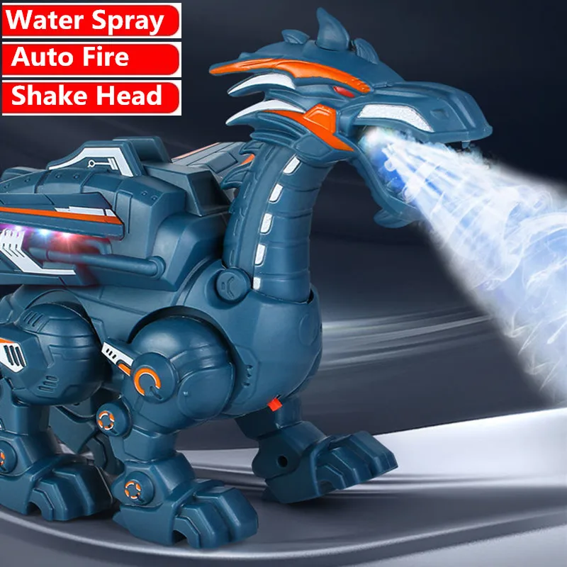 High Simulation Water Spray dinosaur Auto Fire Large Size Electric Robot - £20.80 GBP+