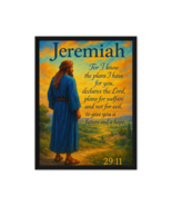 Jeremiah 29:11 Canvas Print - Christian Bible Verse Wall Art Decor 24&quot; X... - $105.00