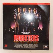 Laserdisc 1991 Mobsters Christian Slater Patrick Dempsey Richard Grieco - $24.70
