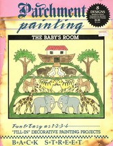 Parchment Painting The Babys Room  8 Fill In Designs on Parchment Paper ... - $8.42