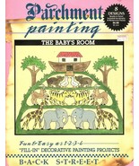 Parchment Painting The Babys Room  8 Fill In Designs on Parchment Paper ... - £6.62 GBP