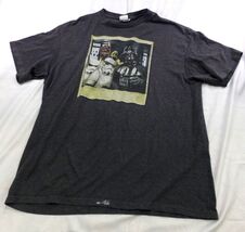 Star Wars Graphic T-Shirt XL Chewy Photo Bomb Darth Vader &amp; Stormtroopers - $11.40