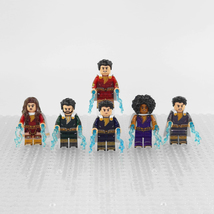 6pcs Shazam Fury of the Gods Minifigures set with Weapons and Accessories - £13.36 GBP