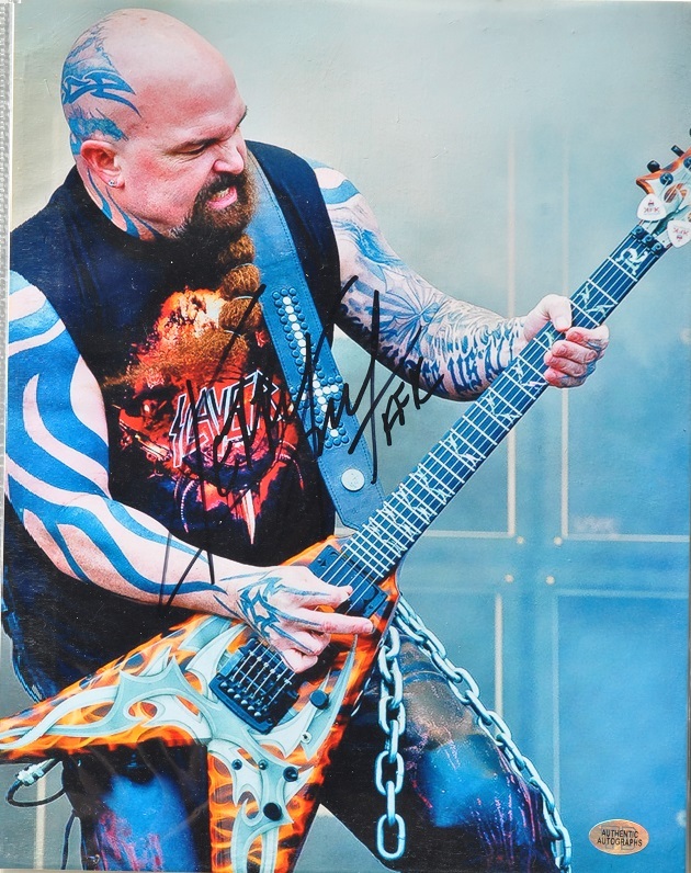 KERRY KING - SLAYER signed photo - w/coa - $159.00