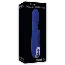 Adam &amp; Eve Eve&#39;s Deluxe Thruster Rechargeable Silicone Thrusting Dual Stimulatin - £117.05 GBP