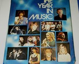 The Year In Music Hardbound Book By Glassman Vintage 1979 With Dust Cover - £15.95 GBP