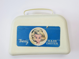 Vintage American Character Tressy Doll Hair Dryer by Hasbro 1960s White ... - $18.00
