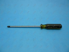 Stanley 64-104 100 Plus Screwdriver 4 Point Phillips Tip x 8&quot; Long Round... - $13.89