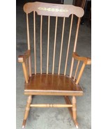 Vintage Solid Wood Spindle Rocking Chair - NEEDS TLC - CLASSIC STYLE &amp; D... - $380.17 CAD