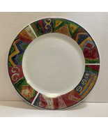 VTG Oneida Casual Settings SAND COLORS Stoneware Colorful Dinner Plates ... - £7.79 GBP