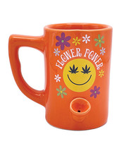 &#39;wake &amp; Bake Flower Power Coffee Mug - 10 Oz - $25.99