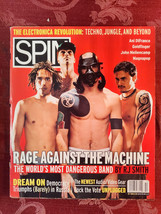 SPIN Magazine October 1996 RAGE AGAINST THE MACHINE Ani DiFranco John Me... - $19.80