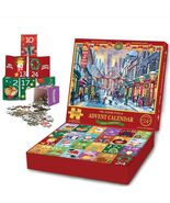 FunPaxido Christmas Advent Calendar Jigsaw Puzzle 1008 Pieces 24 Boxes - $22.00 CAD