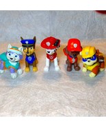 2013 old puppy paw patrol action figures~never played with moving feet a... - $43.32 CAD