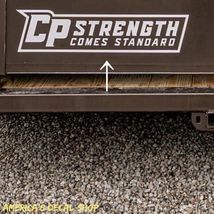 Corn Pro Rear Door Horse Trailer RV Camper Decals 1PC OEM Replacement New - $29.69