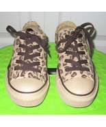 CONVERSE Chuck Taylor  All Stars Low Top Womens 5.5 Safari Leopard Print... - $49.49