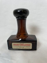 Vintage Avon “Paid” Stamp Cologne Bottle Glass Decanter Empty Bottle - $6.80