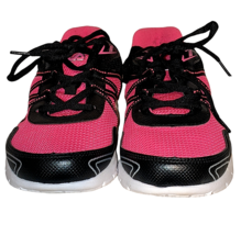 Fila Women’s Neon Pink Black Tennis Shoes Sneakers Casual Comfortable Size 6 1/2 - £13.16 GBP