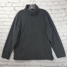 Croft &amp; Barrow Fleece Jacket Mens XL Gray - £9.17 GBP