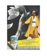 Secret Anti Perspirant Deodorant Print Ad Vintage 90s Retro Spring Breeze - $11.27