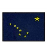 ALASKA STATE FLAG IRON ON PATCH 3&quot; Blue Big Dipper Embroidered Applique ... - $6.79 CAD