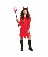 Devious Devil Costume Girls Toddler 3-4 Suit Yourself - £22.87 GBP
