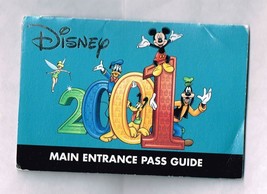 walt disney world Main Entrance pass Guide 2001 - $9.65