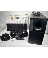 Bose Acoustimass 25 Series II Powered Speaker Sub + 5 Cubes + Cables Tes... - $3,648.66 MXN