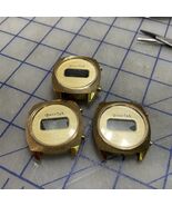 Vintage Quartek Digital Watches For Parts Or Repair 35mm - $240.02 MXN