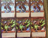 Bakugan Dragonoid Maximus Titan Dragonoid Complete Set of 6 Hex Foil Cards - $48.51