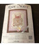 Love Notes Key To Your Heart Cross Stitch Kit with Die Cut Mat Included ... - $318.15 MXN