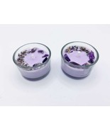 Relaxation Crystal Tealight Candle ~ 2 Oz ~ Lavender Scented For Spells,... - £3.12 GBP