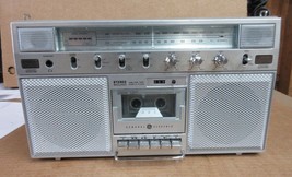 1980s GE General Electric 3-5254a Boom Box AM/FM Radio Cassette Player C - £123.33 GBP