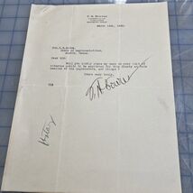 Antique Letter Beaumont Texas T.H. Bowers Attorney Goodhue Building - $22.02 CAD