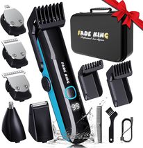 FADEKING® All in One Beard Trimmer with Adjustable Combs -, Gifts for Men - $17.99