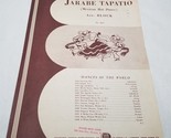 Jarabe Tapatio Mexican Hat Dance Arranged by Frederick Block Sheet Music... - £6.37 GBP