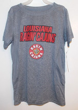 ProEdge Boys Louisiana Ragin&#39; Cajuns T-Shirts Sizes S 6-7 or M 8-10 NWT - £10.83 GBP