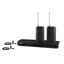 Shure BLX188/CVL UHF Wireless Microphone System - Perfect for Interviews, Presen - £733.69 GBP