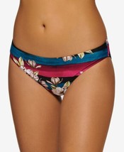 Hula Honey Juniors Sweet Bloom Hipster Bikini Bottoms, X-Large, Black - £15.72 GBP