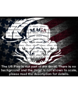 Alligator Wearing MAGA Hat Funny Vinyl Decal US Seller - €5,87 EUR+