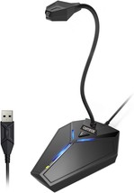 Usb Computer Microphone, Plug And Play Desktop, Games(1.8M /6Ft.. - £28.41 GBP