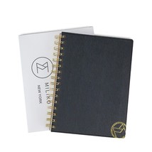 A5 Size Pu Leather Softcover Ruled Wirebound/Spiral Notebook/Journal-90 Sheets ( - £14.07 GBP