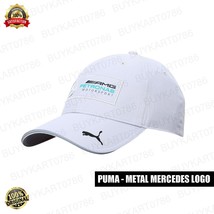 Puma Mercedes Amg Petronas Motorsport Cap Silver Arrows Baseball Cap Grey - £31.96 GBP