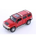 2005 Hummer H3 1/24 Scale Diecast Model by SHOWCASTS - RED - $41.81 CAD