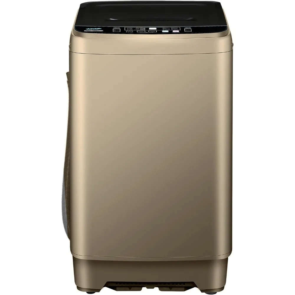 Washing Machine, 15.6lbs Small Portable Washer, with LED Display, Drain ... - $293.81