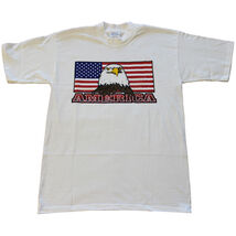American Eagle T-Shirt (Style 1) - XL, White (XL) - $11.94