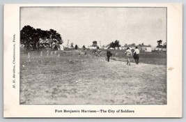 Fort Benjamin Harrison Indiana The City Of Soldiers Postcard E45 - £11.23 GBP